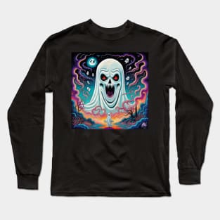 Funny ghost Long Sleeve T-Shirt